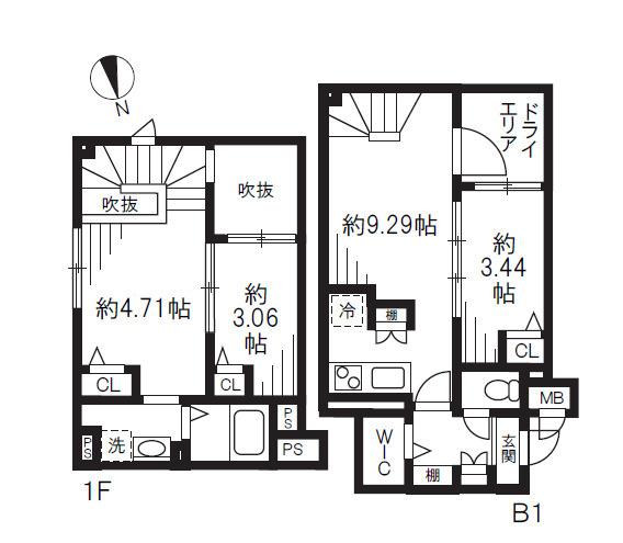 間取図(平面図)