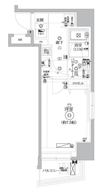 間取図(平面図)