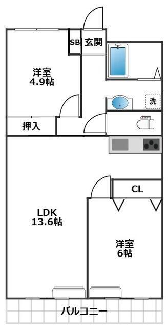 間取図(平面図)