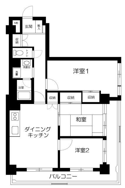 間取図(平面図)