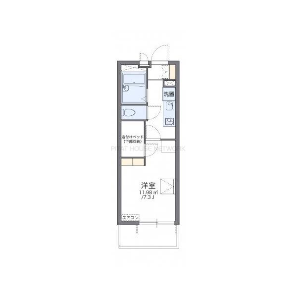 代表的な間取のため実際の間取とは異なる場