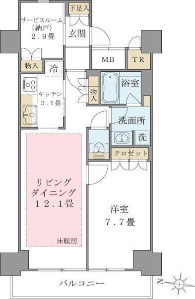 間取図(平面図)