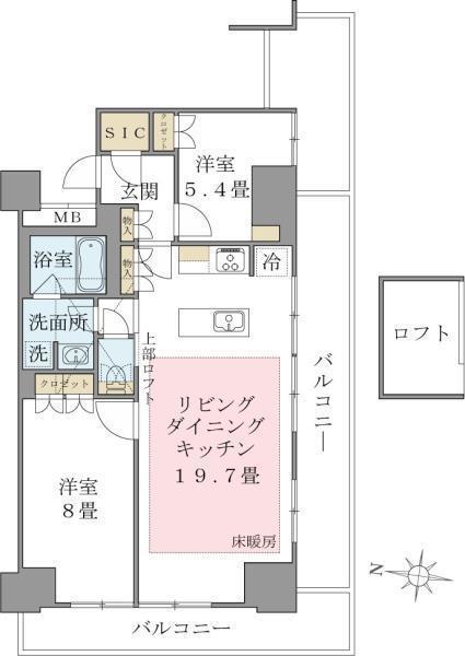 間取図(平面図)