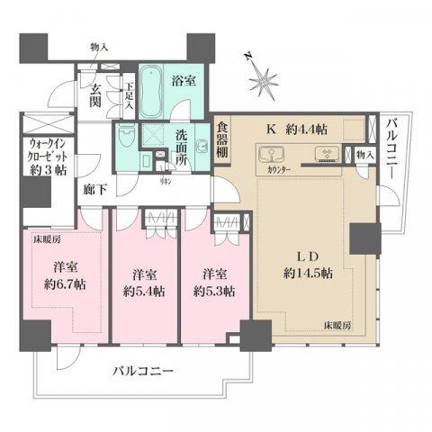間取図(平面図)