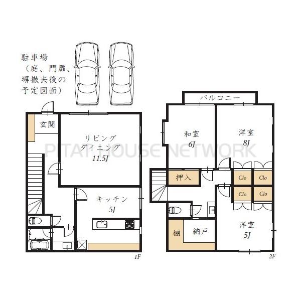 間取図(平面図)