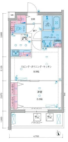 間取図(平面図)