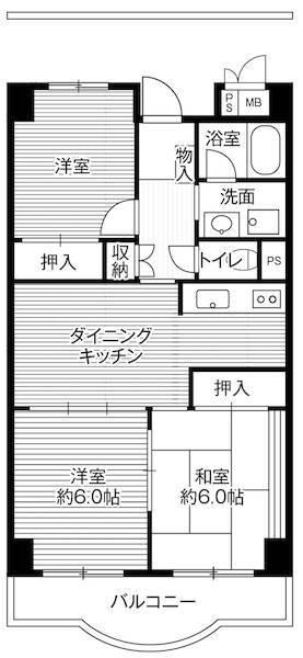 間取図(平面図)