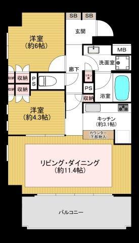 間取図(平面図)