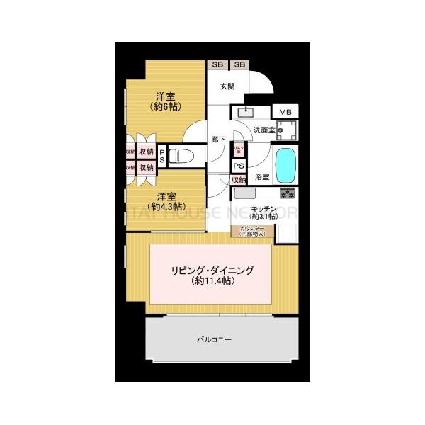 間取図(平面図)