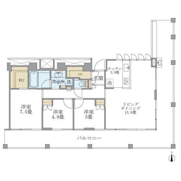 間取図(平面図)