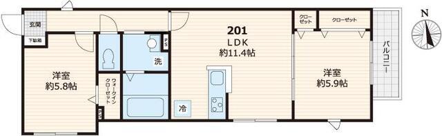 間取図(平面図)