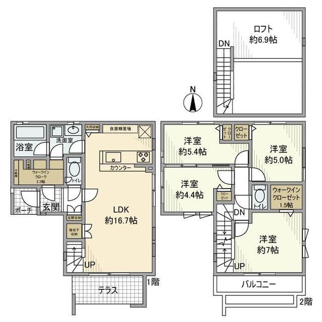 間取図(平面図)