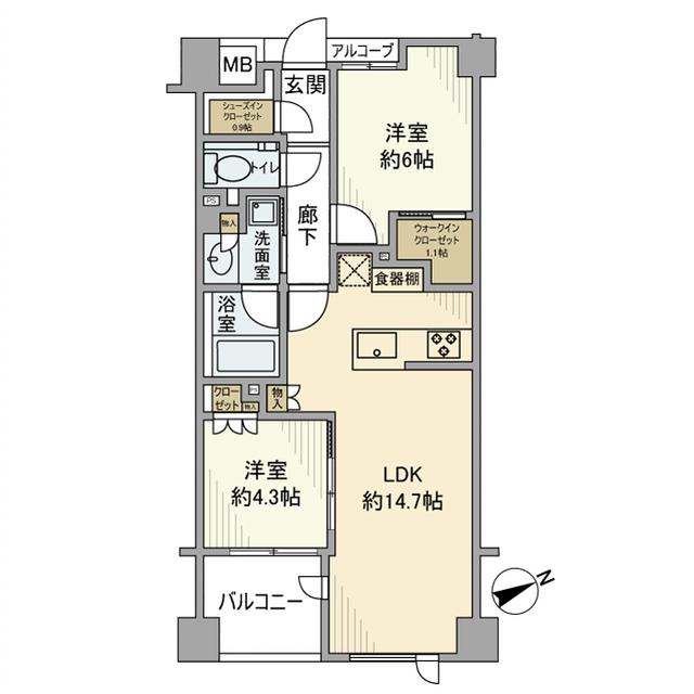 間取図(平面図)