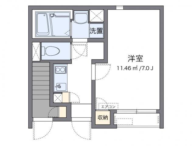 代表的な間取のため実際の間取とは異なる場