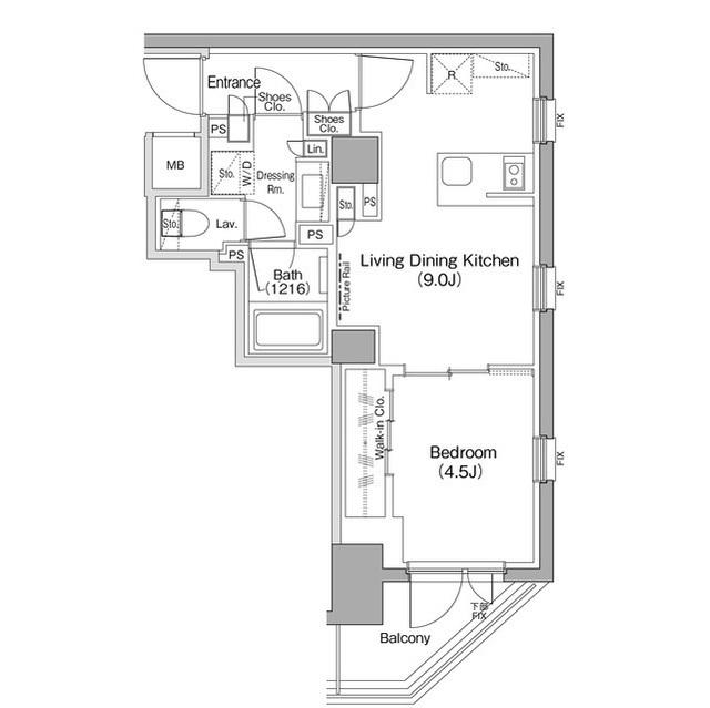 間取図(平面図)