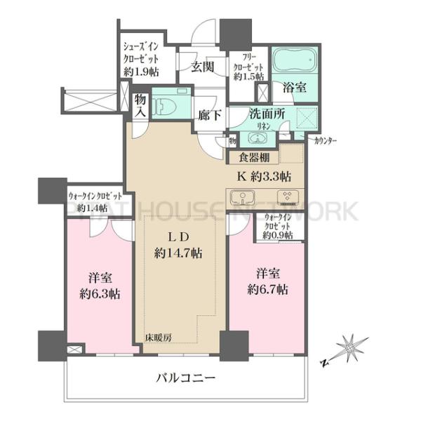 間取図(平面図)
