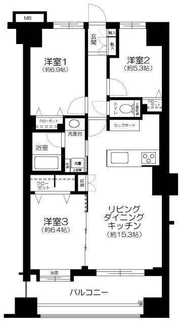 間取図(平面図)