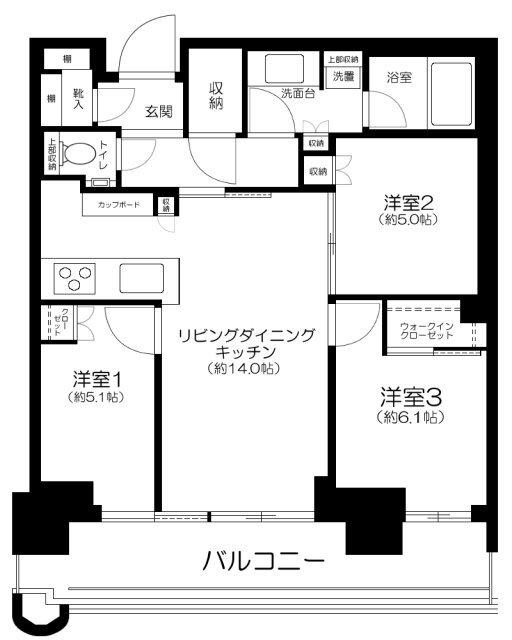 間取図(平面図)