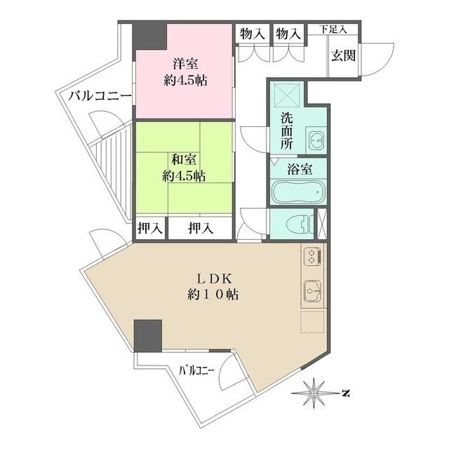 間取図(平面図)