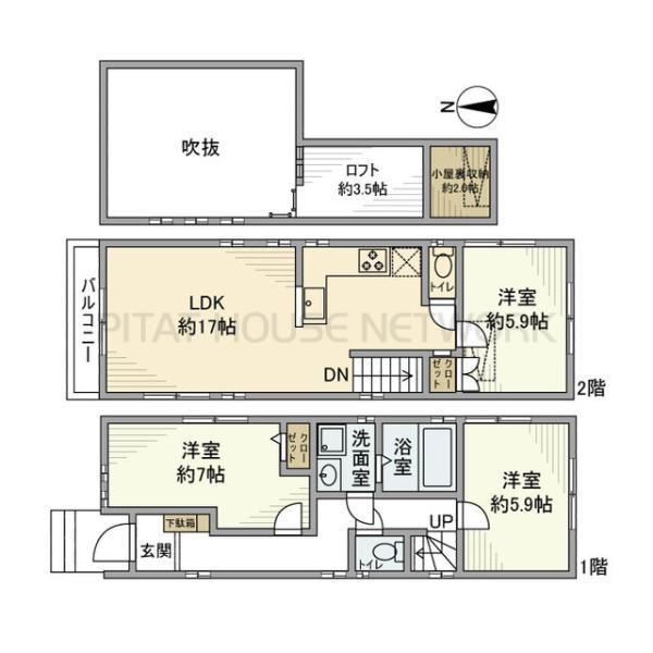 間取図(平面図)
