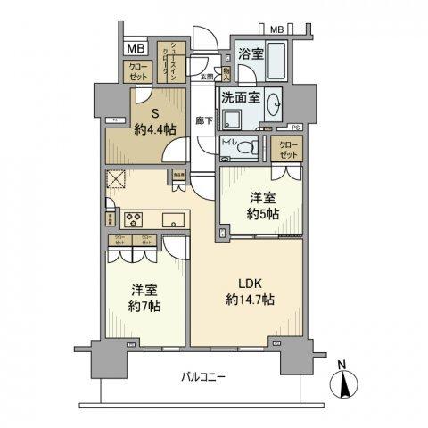 間取図(平面図)