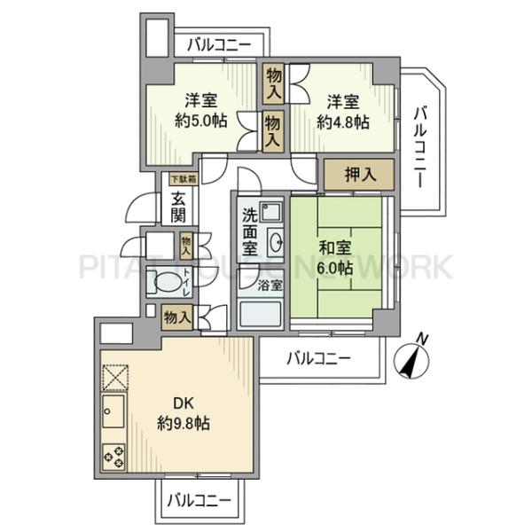間取図(平面図)