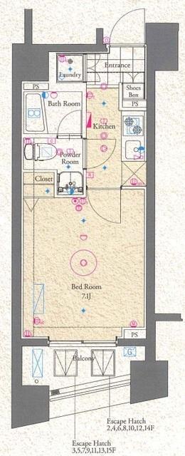 間取図(平面図)