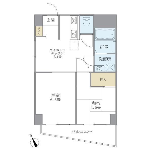 間取図(平面図)