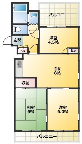 間取図(平面図)