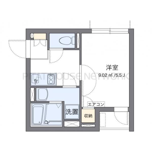 代表的な間取のため実際の間取とは異なる場