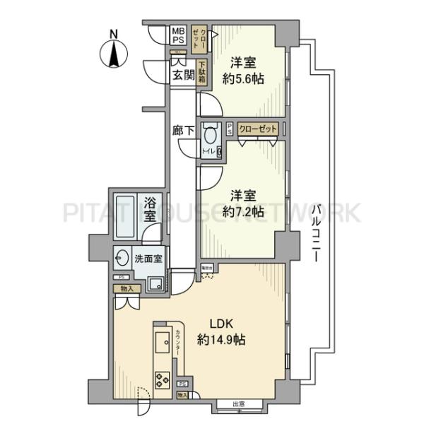 間取図(平面図)