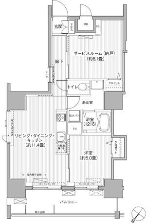 間取図(平面図)