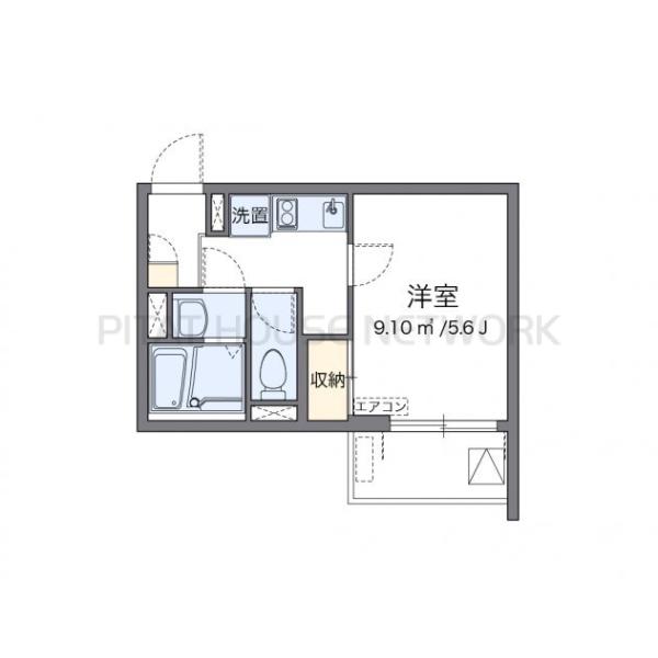 代表的な間取のため実際の間取とは異なる場
