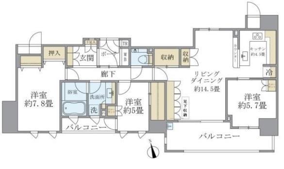 間取図(平面図)
