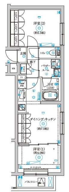 間取図(平面図)