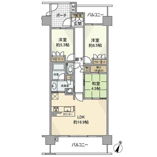 間取図(平面図)