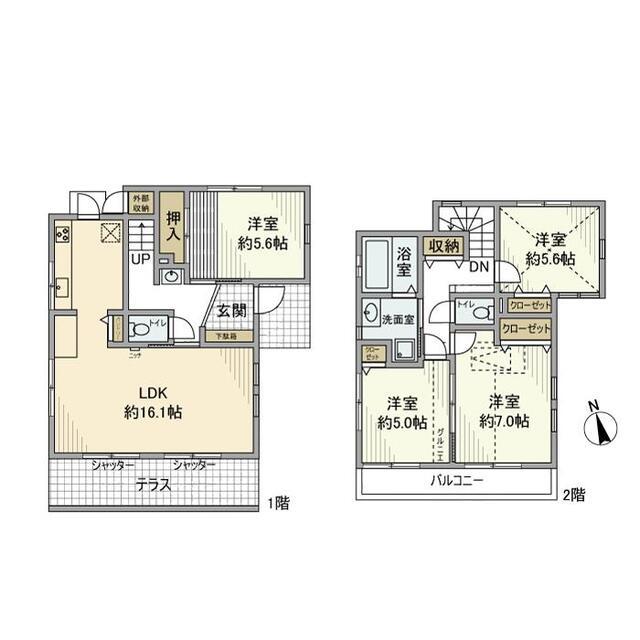間取図(平面図)
