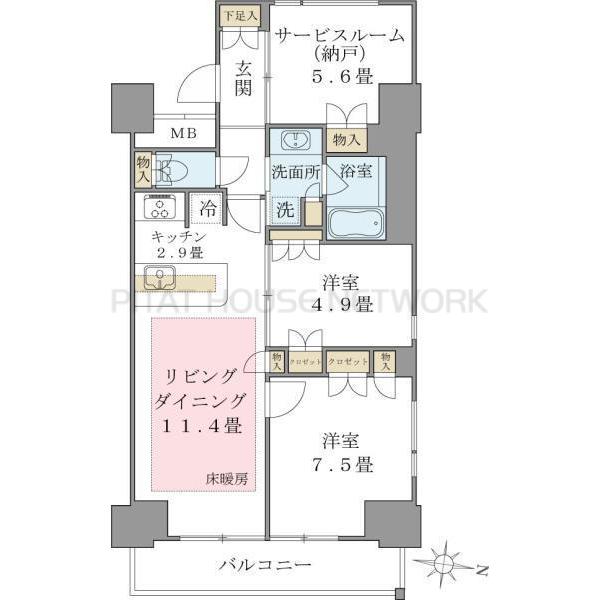 間取図(平面図)