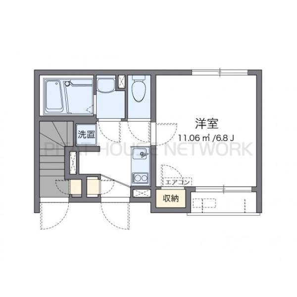 代表的な間取のため実際の間取とは異なる場
