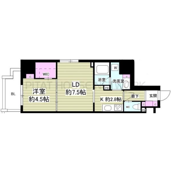 間取図(平面図)
