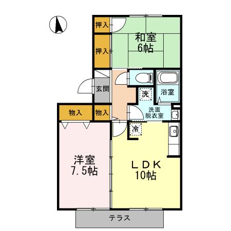  間取り図写真