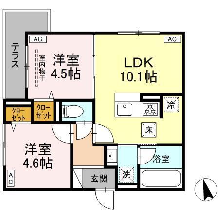  間取り図写真