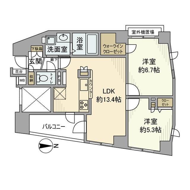 間取図(平面図)