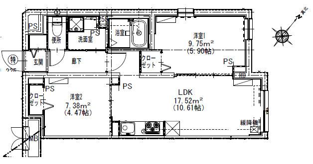 間取図(平面図)