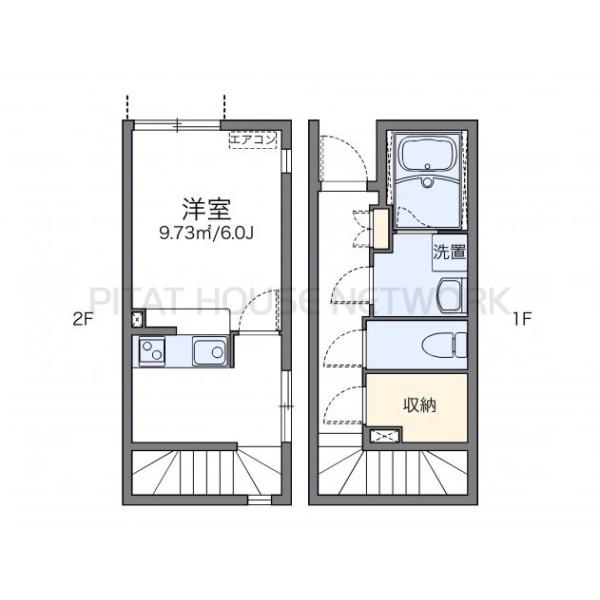 代表的な間取のため実際の間取とは異なる場