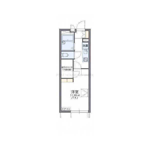 代表的な間取のため実際の間取とは異なる場