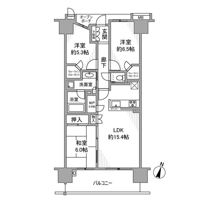間取図(平面図)