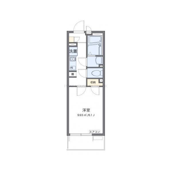 代表的な間取のため実際の間取とは異なる場