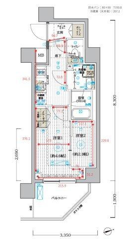 間取図(平面図)