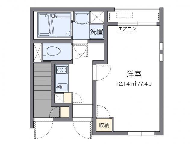 代表的な間取のため実際の間取とは異なる場